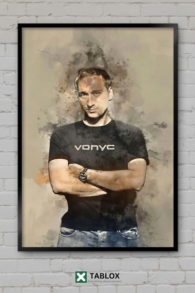 TABLOX Paul Van Dyk Dj Producer Trance Electronic Poster Frame View Tablo dec...