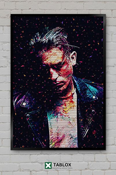 TABLOX G Eazy Rapper Ράπερ Χιπ Χοπ Μουσική Πορτρέτο Αφίσα Τοίχου Πλαίσιο με ε...