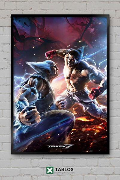 TABLOX Εικονογραφικό κάλυμμα Tekken 7 Key Art Visual Game Fighting Character ...