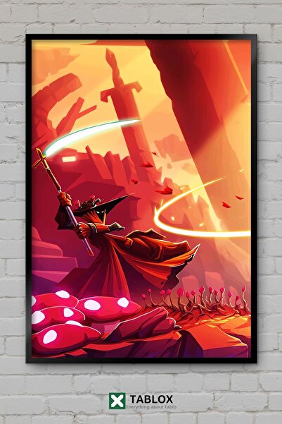 TABLOX Πλατφόρμα Δράσης Παιχνιδιού Dead Cells, Διακοσμητικός Πίνακας MDF με Π...