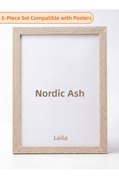 Generic Brand Σκελετός από πολυστυρένιο Nordic Oak 5 τεμάχια