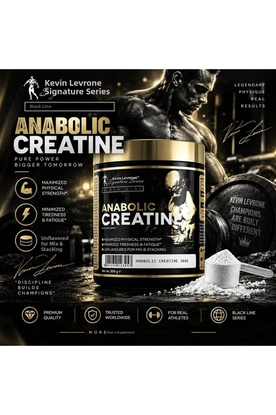 kevin levrone بلاك لاين كرياتين مونوهيدرات 300 جرام 60 حصة