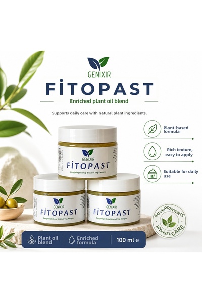 Bezos Genixir Fitopast Herbal Oil Mix 100 ml – Enriched Natural Care Paste