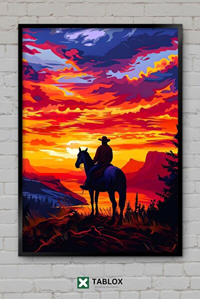 tablomaxtbx Αφίσα παιχνιδιού Arthur Morgan Red Dead Redemption 2 Cowboy, Διακ...