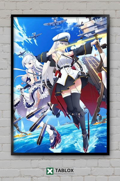 tablomaxtbx Azur Lane Game Anime Character Ship Ιαπωνικός διακοσμητικός πίνακ...