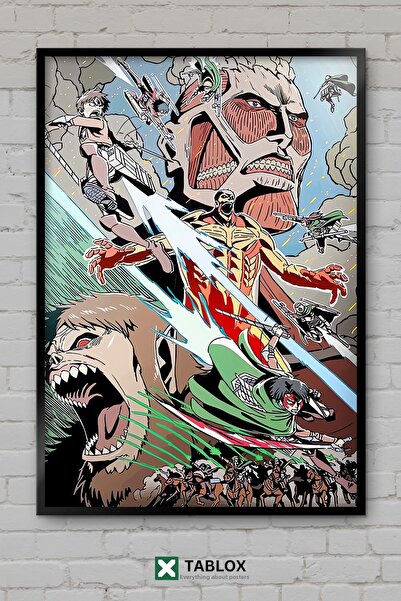 tablomaxtbx Attack On Titan Άνιμε Μάνγκα Αξιογραφία Δράσης Ιαπωνικού Στυλ Δια...