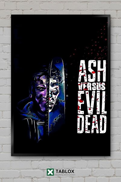 tablomaxtbx Ash Vs Evil Dead Seria TV Horror Bruce Campbell Tablou decorativ ...