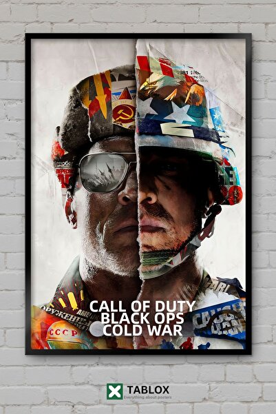 tablomaxtbx Call Of Duty Black Ops Cold War Tablou decorativ din MDF cu aspec...