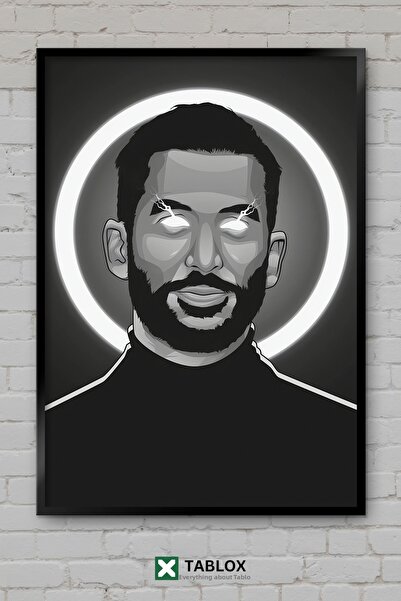 tablomaxtbx Calvin Harris Dj Black White Electronic Music Frame View Tablo de...