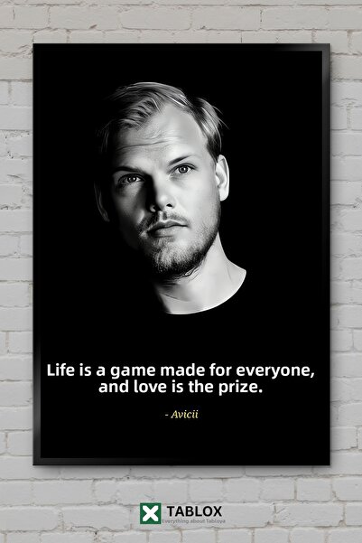 tablomaxtbx Αποφθέγματα του Avicii Αποφθέγματα DJ Producer Edm Μουσική Σουηδί...