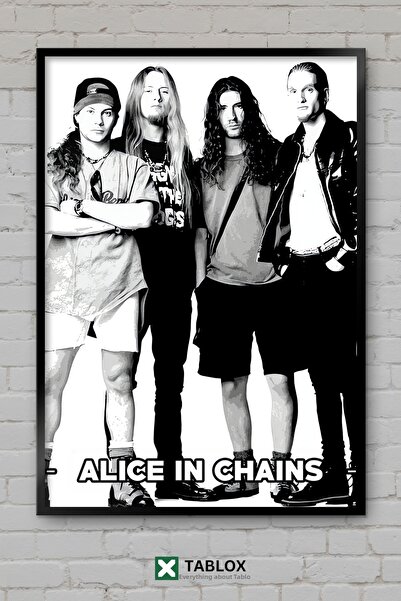 tablomaxtbx Alice In Chains Συγκρότημα Grunge Rock Μουσική ομάδας Layne Stale...