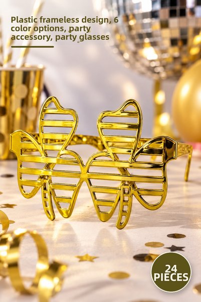 Yenilig 24 Pieces Vegas Casino Trophy Fly Themed Party Glasses – Plastic Non-...