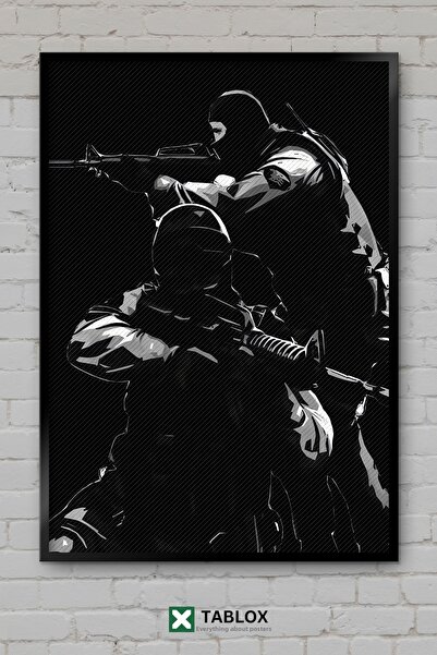 tablomaxtbx Csgo Counter Strike Game Fps Action Poster cu aspect de cadru Dec...