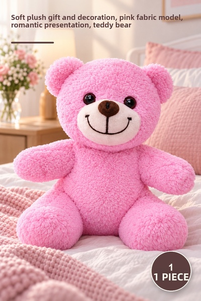 Yenilig 1 Piece of Cute Plush Teddy Bear – Soft Plush Gift and Decoration, Pi...