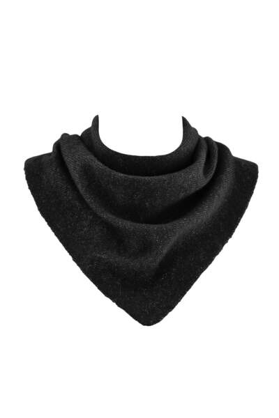 TRENDYOL SHOES Black Soft Textured Women's Scarf Takaw27At00015
