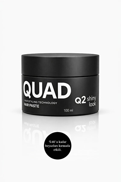 QUAD Q2 Shiny Beyaz kırıcı etkili parlak wax - Parlak Görünüm - Güçlü Tutucu ...