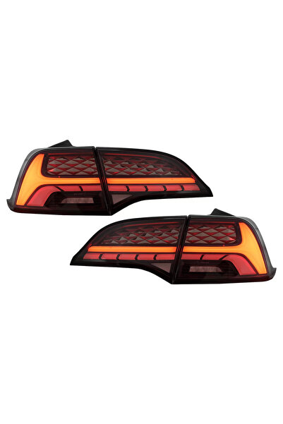 tuningset Stopuri LED compatibile cu Tesla Model 3 2017-2022 Model Y 2020-202...