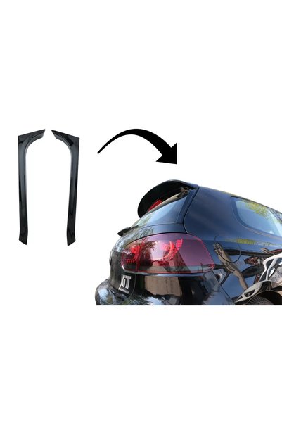 tuningset Prelungire portbagaj compatibil cu VW Golf 6 GTI / R MK6 2008-2012 ...