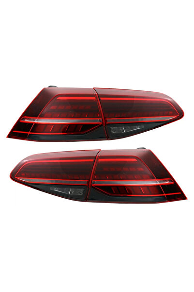 tuningset Stopuri Full LED compatibile cu VW Golf 7 și 7.5 VII 2012-2019 Face...