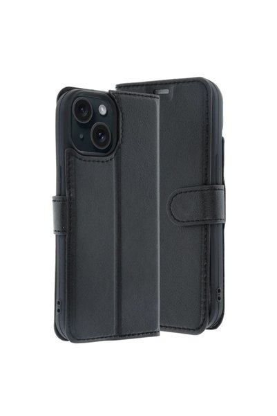 SS HOME CONCEPT Apple iPhone 15 Trend S Plus Flip Case - Black