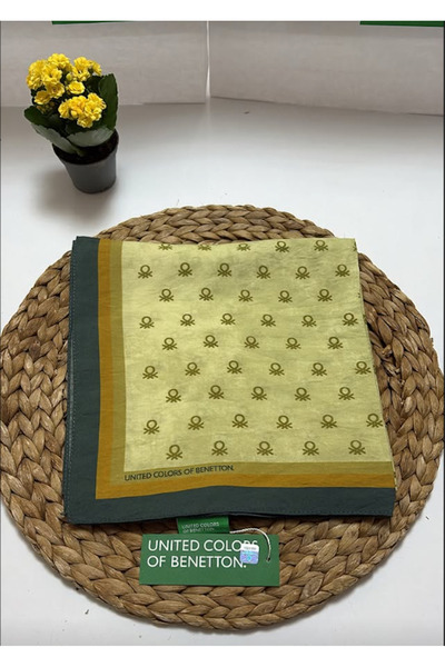 United Colors of Benetton SIENA DESENLİ EŞARP -1033-90*90