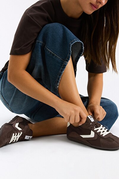 Bershka İNCE TABANLI RETRO SPOR AYAKKABI