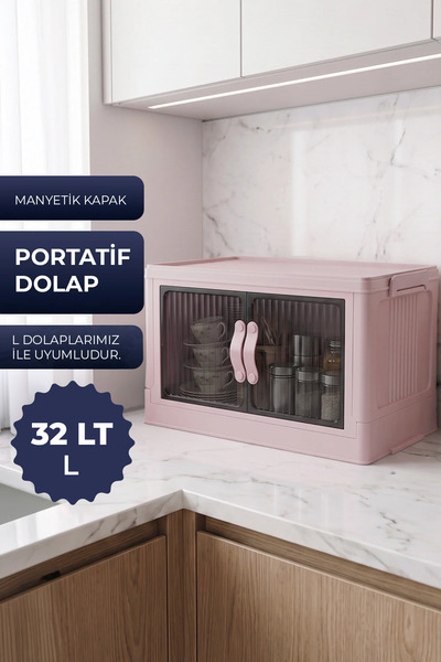 Kitchen Life Tekli İstiflenebilir Portatif Katlanabilir Çok Amaçlı Organizer ...