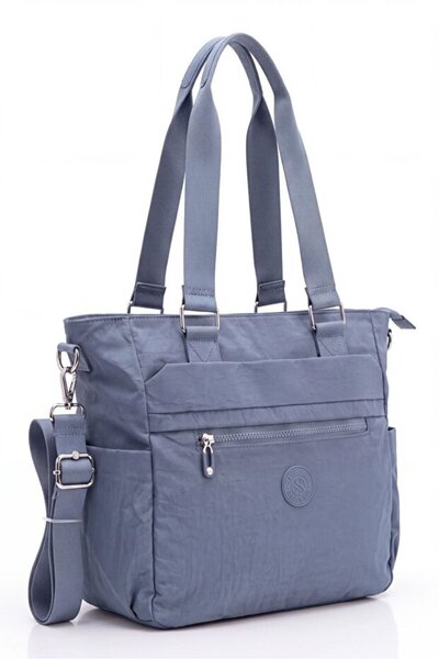 Sanmorris Women's Multi-Pocket Useful Waterproof Parachute Fabric Crossbody H...