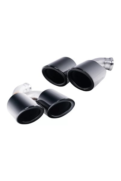 tuningset Ornamente Tobă de Eșapament compatibile cu Porsche Cayenne 92A Face...