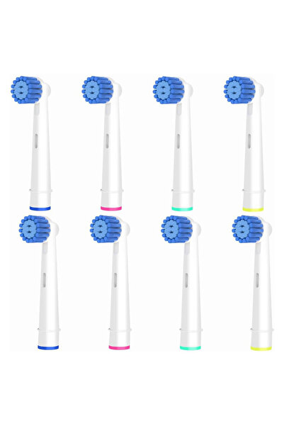 Choice1 8pcs 4/8/16pcs Sensitive Gum Care Replacement Brush Heads Compatible ...