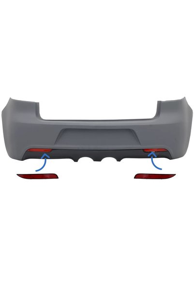 tuningset Reflector bara spate compatibil cu VW Golf 6 VI 2008-2013