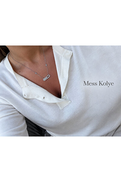 Giz Jewelry Çelik Mess Kolye 3