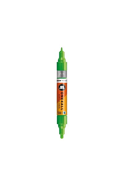 Molotow One4All ™   Акрилни двойни 1.5 – 4 мм неоново зелени флуоресцентни
