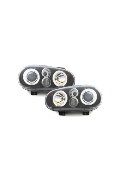 tuningset Faruri compatibile cu VW Golf IV 4 09.1997-09.2003 Angel Eyes 2 jan...