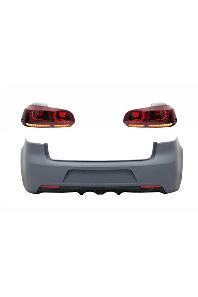 tuningset Bara Spate cu Stopuri Full LED compatibil cu VW Golf 6 VI 2008-2013...