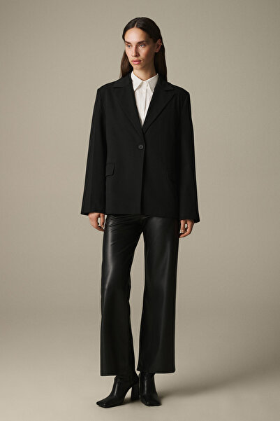 VATKALI Kuşaklı oversize blazer ceket