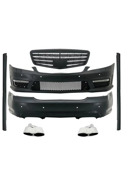 tuningset Kit Exterior compatibil cu Mercedes S-Class W221 2005-2011 cu Grilă...