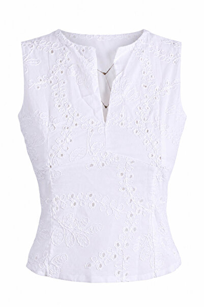 trender 11053 Ecru Women's Blouse 27Kln2000077