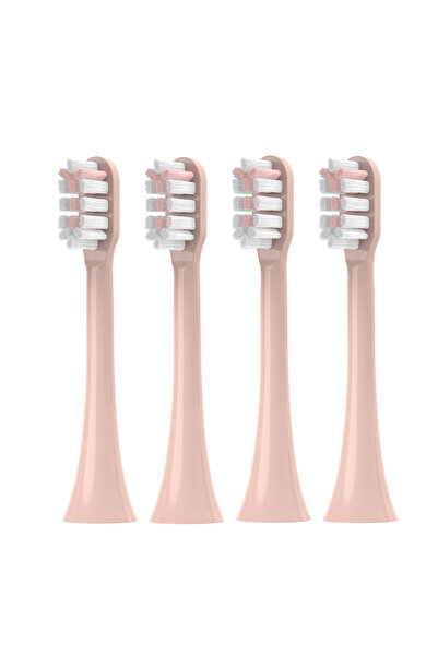 Choice6 4pcs Pink 4pcs for SOOCAS X3/X3U/X5 Replacement Toothbrush Heads Clea...