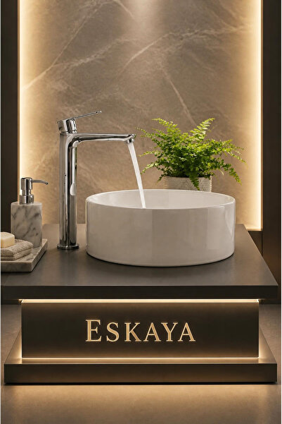 ESHOME ESKAYA Krom Çanak Lavabo Bataryası