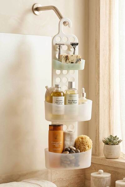 HOMENIVA 3 Layer Bathroom Hanger – Bathroom Organizer Hanger