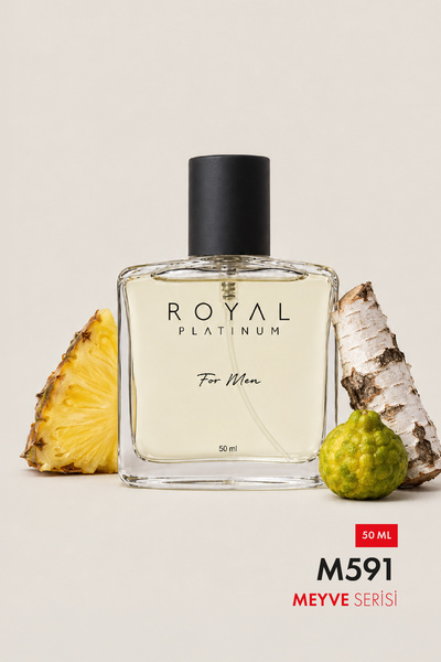 Royal Platinum M591 Erkek Parfüm Ananas Bergamot Ferah