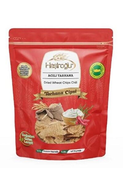 Haşiroğlu Acı Baharatlı Doğal Tarhana Cips 450 g e
