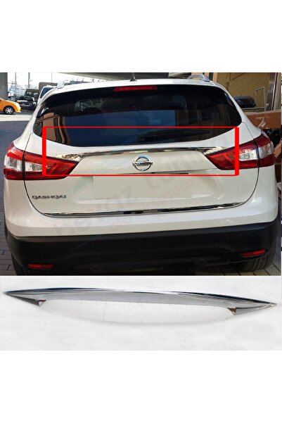 Niken Nissan Qashqai Bagaj Üst Çıtası Krom Nikelajı 2014 Sonrası