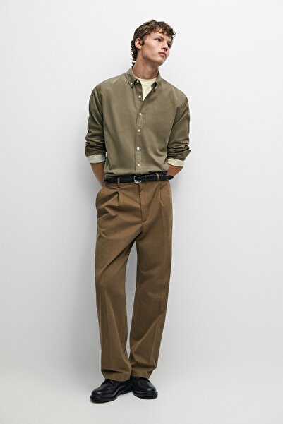 Massimo Dutti Fitilli regular fit gömlek