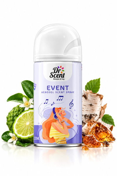 DR SCENT دكتور سينت إيفنت - عبوة إعادة تعبئة رذاذ معطر الهواء - معطر جو فاخر ...