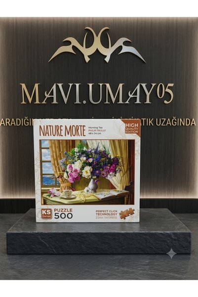 MAVİ UMAY 500 Piece Morning Tea Puzzle