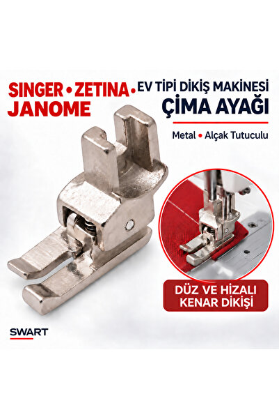 Swart Singer Zetina Janome Ev tipi dikiş makine Çıma ayak