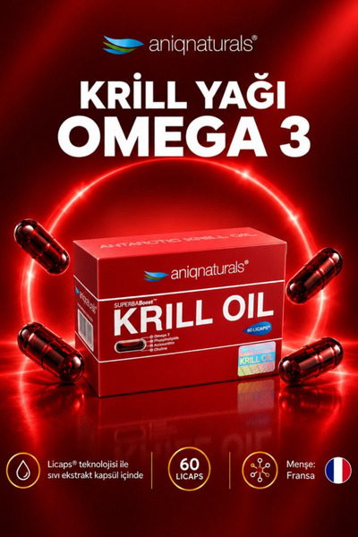 Superba Boost Krill Yağı 60 Licaps Krıll Oıl Takviye Edici Gıda