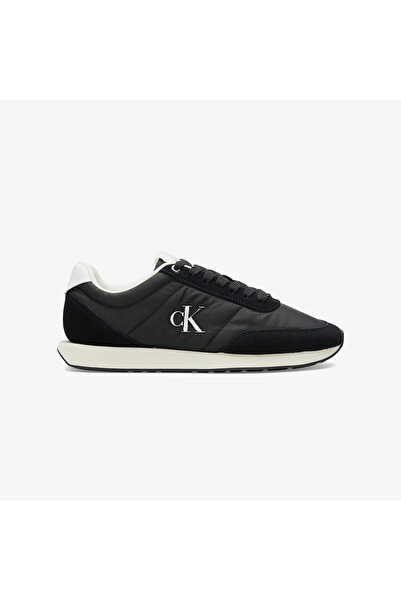 Calvin Klein RETRO RUNNER ESS MIX MAT Siyah Erkek Sneaker